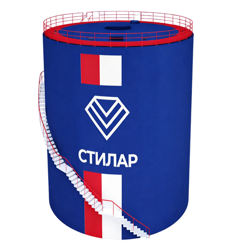 Цельносварной резервуар РВС для АЗС 50 м³ от завода-производителя